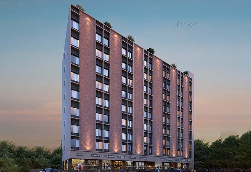 Luxury Apartment Building
